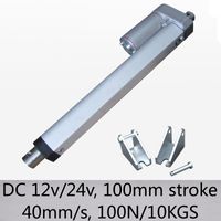 Wholesale 40mm s speed n kgs max load actuators linear with quot mm stroke dc v and v hot sales with mounting brackets