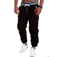 Wholesale Gym Clothing Mens Casual Jogger Rock Men s Harem Joggers Baggy Hip Hop Dance Jogger Sport Sweat Pants Male Trousers c0114