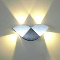 Wholesale Wall lamps sell Modern High Power W Butterfly Sconce Light Up Down Led lamp Fixture Mounted Indoor Decoration Light
