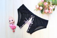 Wholesale 2016 Sex toys for woman thong panties lingerie sexy transparent g string women panties mens open sexy underwear boxer briefs trunk