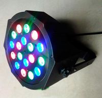 Wholesale 18x W LED Par Light W RGB Par DMX Stage Lighting Bulb Lampada KTV Bar DJ Effect Equipment for Christmas New Year Party Lights CE