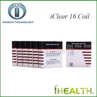 Wholesale Innokin iClear Dual Coil Replacement Dual Heating Coil Head for iClear Clearomizer Original ohm ohm ohm