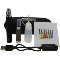 Wholesale CE4 eGo Starter Kit E Cig Electronic Cigarette Zipper Case kit Single Kit with CE4 atomizer and mah mah mah Ego T battery