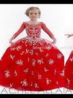 Wholesale 2021 New Arrival Floor Length Princess Gown Western Kids Flower Girl Dresses Full Length With Embroidery