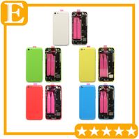 Wholesale OEM for iphone C Back Battery Door Cover Case Middle mid Frame with parts Full Housing Assembly Replacement Parts