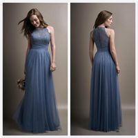 dusty blue maxi dress uk