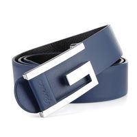 Wholesale New Brand Top Genuine Leather Men s Thin Belt Fashion Style Smooth Buckle Decorative Belts For Men W127
