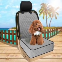 Wholesale Waterproof Pet Seat Cover Dog Mats Car Seat Cover for Small Medium Dogs Pet Protection Mat with Seat Belt for Cars SUVS Truck