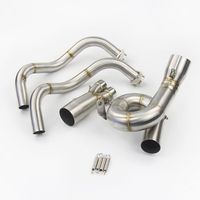 Wholesale MT Motorcycle Slip On Full System For Yamaha MT09 FZ09 Muffler Pipe Front section pipe