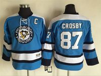 Wholesale Top Quality Youth Kids CCM Pittsburgh Penguins Ice Hockey Jerseys Cheap Sidney Crosby Boys Jerseys Authentic Retro Jerseys