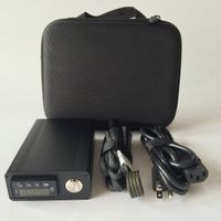 Wholesale In stock Cheap Electronic Nail Kit Electronic Dabber Dab black zipper Case Kit PID Temperature Control Box Kit Coil Heater W V V