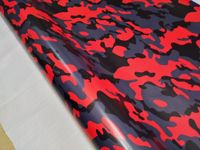 Wholesale Red Black Gray Snow Camo Vinyl For Car Wrap With Air Release Gloss Matt Camouflage Stickers Truck graphics self adhesive X30M x98ft