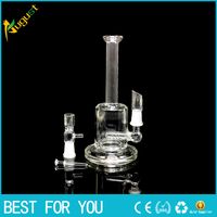 Wholesale hot sale quot Mini Bubblier Glass pipe Ash Catcher Inline Percolator Water Pipe Oil Rig water Bong Best Quality MM Joint WP027