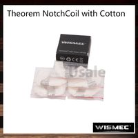 Wholesale Wismec Theorem Notch Coil with Cotton Replacement NotchCoil Head For Theorem RTA Atomizer Original