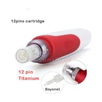 Wholesale 10pcs Derma Pen Titanium pins Needle Cartridge For Microneedle Therapy Electric Micro Needle Cartridge Replacement Head