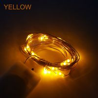 Wholesale LED Fairy String Lights Battery Operated led lighting M Leds Firefly Micro String Light Copper Wire For Wedding Centerpiece Thanksgiving