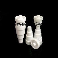 Wholesale Ceramic Domeless Nail Ceramic Nails Vaporizer in mm mm mm Male Female Domeless Banger Nails