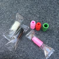 Wholesale Individual Package test Tip Silicone Mouthpiece Disposable Drip Tip Colorful Silicon rubber Testing Tips Tester drip tips for e cig tank