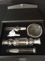 Wholesale Hot Selling Micro Nectar Collector Kit Micro NC mm with Glass titanium nail Nectar Pipe Titanium Nail smoking water pipe