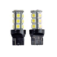 Wholesale 10 T20 LED Car Light Bulb LEDs SMD DC V White K DRL Brake Tail Reverse Lights Universal LED Lamp