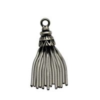 Wholesale Beadsnice Sterling Silver Tassel Charms Chain Tassel Pendants for Earrings for Necklace Tassel Jewelry Making DIY Gift for Her ID