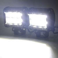 Wholesale 2 Piece high intensity automobile v v DC inch waterproof w offroad led light bar for trailer tractor truck Jeep Pickup truck