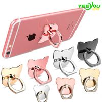 Wholesale Universal Plastic Finger Grip Ring Holder Lazy Buckle Degree Mobile Phone Folding Stand for IPhone XS Max Huawei Xiaomi Expanding Bracket