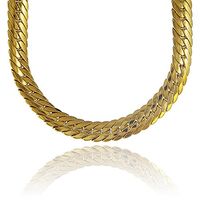 Wholesale Chunky Herringbone Chain k Yellow Gold Filled Mens Necklace Snake Bone Chain inches g