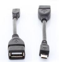 Wholesale Micro USB Host Cable OTG cm pin mini usb cable for tablet pc mobile phone mp4 mp5 Smart Phone hot sale