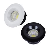 Wholesale 110V V V Dimmable LED Downlights Round COB Mini Spot Recessed Led Down Lamp for Cabinet Home Lights for showcase Driver Included