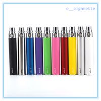 Wholesale Electronic cigarette battery ego t USB Battery pass through e cig ego T battery attached usb line charged