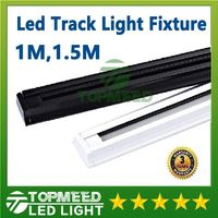 Wholesale CE RoHS M M Thicken led Track light Fixture v V Tracklights Black White Track light Spotlight Fixture connector Warranty years
