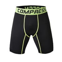 Wholesale HOT Outdoor Summer Pro Sports GYM Tight Men Running Fitness Absorb Breathe Quick drying Short Compression Basketball Shorts