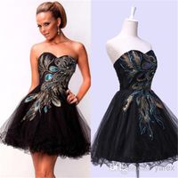 Short Peacock Dress