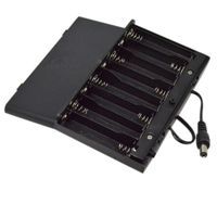 ZELLE LAGERHALTERUNG HARTE PLASTIKABDECKUNG FÜR 4*18650 BATTERIE-ORGANISATOREN