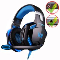 Wholesale KOTION EACH G9000 Gaming Headset Deep Bass Stereo Computer Game Headphones with microphone LED Light PC professional Gamer