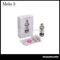 Wholesale Authentic Eleaf Melo Atomizer ml and Mini Melo Tank ml Fit iStick Pico Mod Melo3 Melo3 Mini Atomizer Original DHL Free