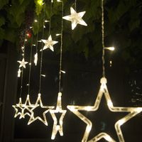 240 Led Blanco Colgante Carámbano Cadena De Luces 5m Cable Navidad Fiesta Boda Decoración
