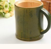 Wholesale Bamboo tourism crafts cup mugs China Japan natural green tea drinwear set natural magic style therapy for drink