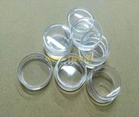 Wholesale 500pcs Fast Shipping G ml Nail Art Glitter Dust Powder Empty Case Box Clear Pots Bottle Container Jar