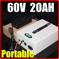 Wholesale 60V AH Lithium Battery multifunction V hand Portable RC Solar energy E bike Electric Bicycle Scooter battery