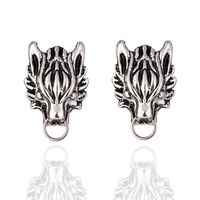 Wholesale Vintage Style Silver Unisex Jewelry Dragon Tip Collar Clip Chain Brooch Pins Accessories Gift For Women Men