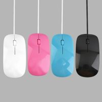 Wholesale Universal dpi Wired Optical Mouse Ultra Slim High Quality Mice USB for PC Laptop Macbook Apple Desk Top Tablet Computer