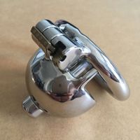 Wholesale Super Small Male Chastity Device mm Adult Cock Cage With Removable Urethral Sounding Catheter BDSM Sex Toys For Men Penis Lock