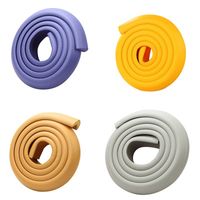 Wholesale 2M Children Protection Table Guard Strip Baby Safety Products Glass Edge Furniture Horror Crash Bar Corner Foam Bumper Collision