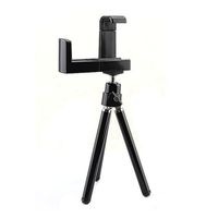 Wholesale 100set Universal Rotatable Tripod Holder Stand Mount For Smart Phone Mobile phone Android phone
