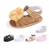 Wholesale Baby Flower Sandals Toddler First Walker Shoes Girls Bow Beach Sandals Kids Infant Summer Shoes New Mini Melissa Moccasins Colors New G94