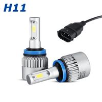 Wholesale High Lumen S2 LM Car LED Headlights H4 H7 H1 H3 Auto Lamp W High Beam Bulb H8 H11 Light