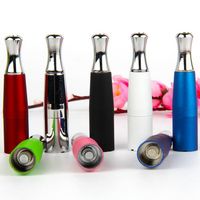 Wholesale Skillet Ego D Dry Herb Wax Atomizer Multi Colors Dual Ceramic Coil and Titanium Wick Double Rod Skillet Vaporizer