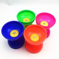 Wholesale large durable leather bowl thickened double school practice diabolo beginner exercises large Congyou